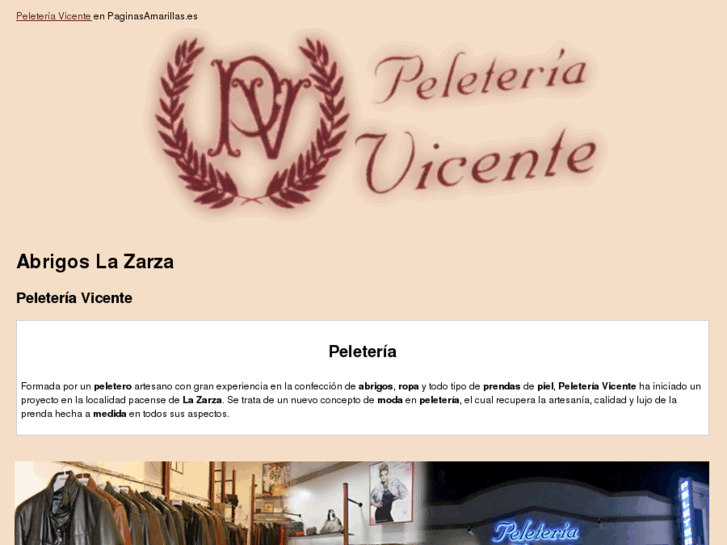 www.peleteriavicente.com