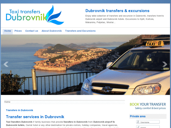 www.taxitransfersdubrovnik.com