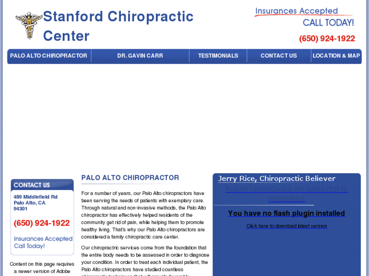 www.thepaloaltochiropractor.com