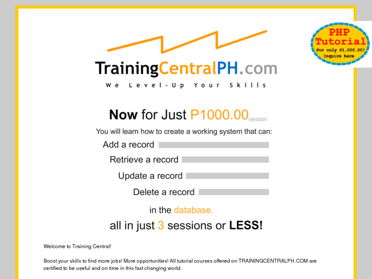 www.trainingcentralph.com