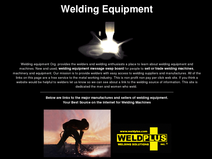 www.weldingequipment.org