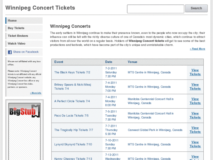 www.winnipegconcerttickets.com