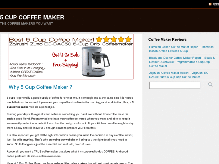 www.5cupcoffeemaker.org