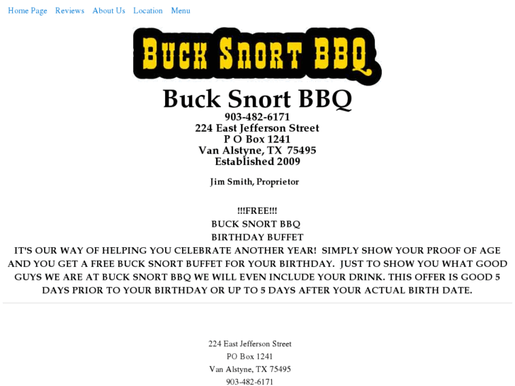 www.bucksnortbbq.com