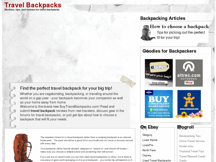 www.buytravelbackpacks.com