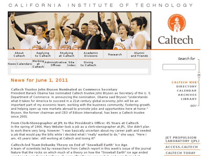 www.caltech.info