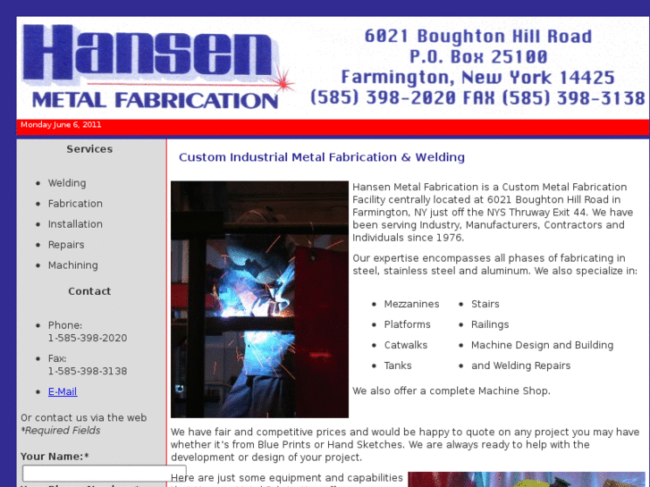 www.hansenmetalfabrication.com