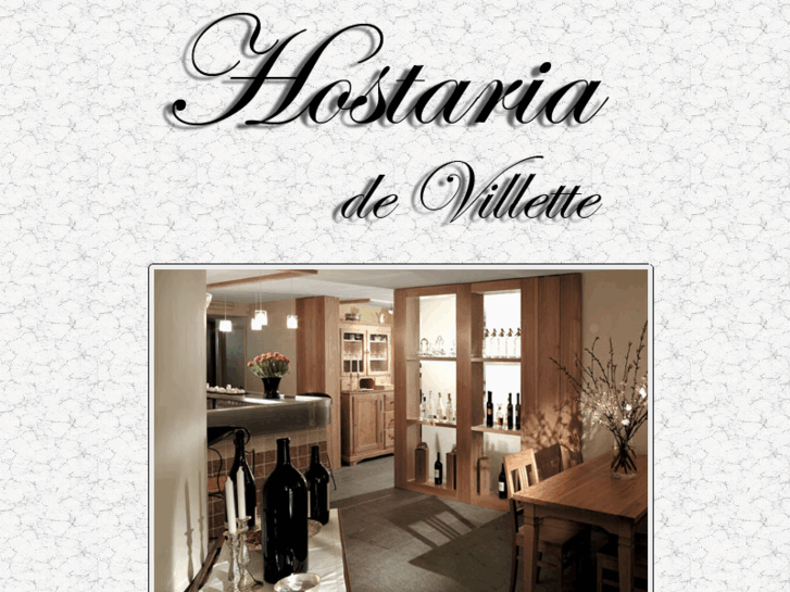 www.hostaria-de-villette.com