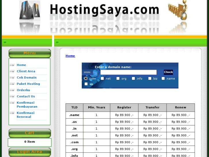 www.hostingsaya.com