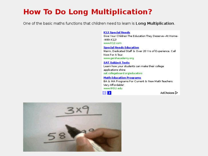 www.howtodolongmultiplication.com