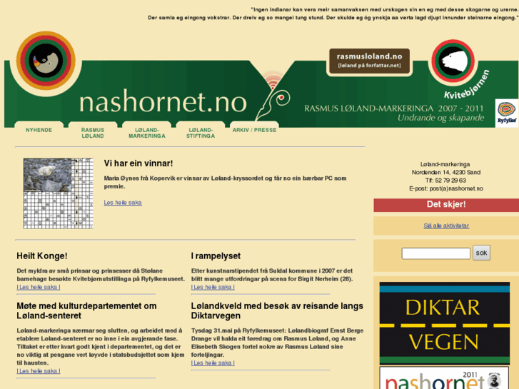 www.nashornet.no