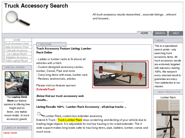 www.truck-accessory-search.com