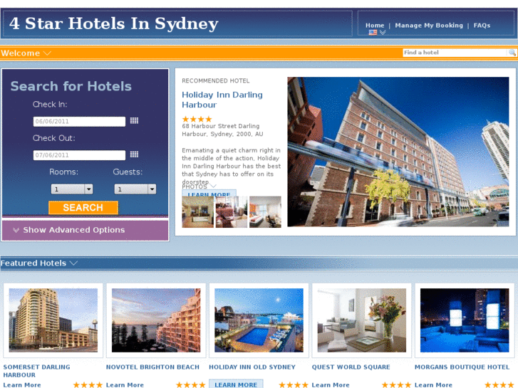 www.4starhotelsinsydney.com