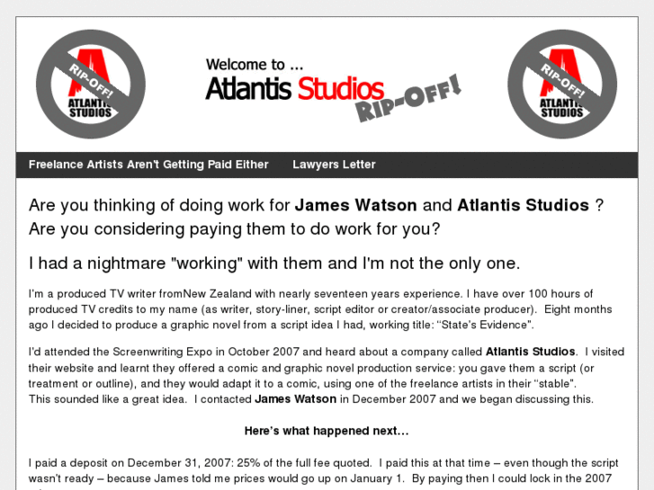 www.atlantisstudiosripoff.com