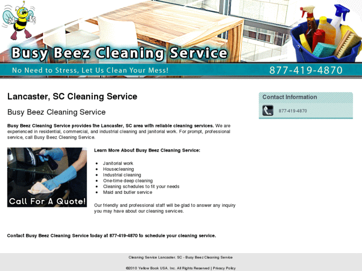 www.busybeezcleaningservice.com