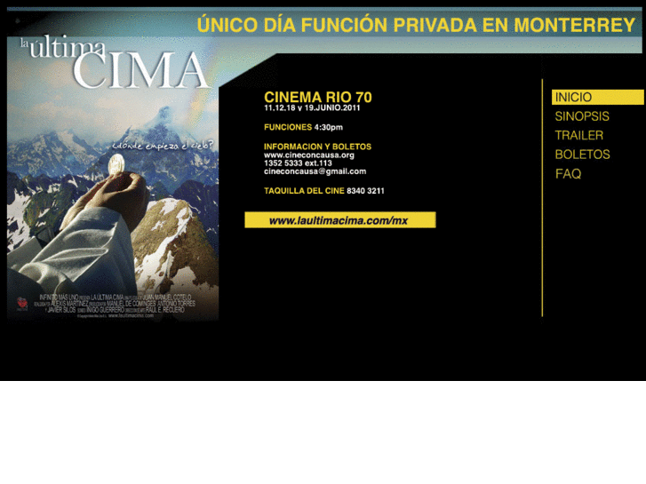 www.cineconcausa.org