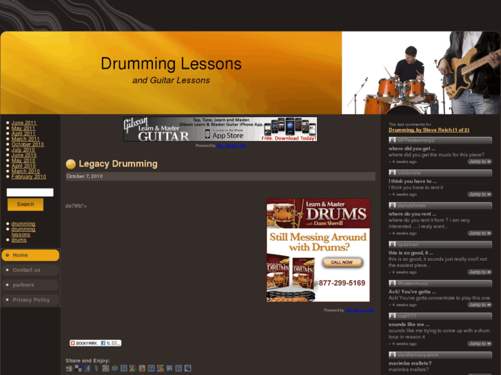 www.drumming-lessons.net