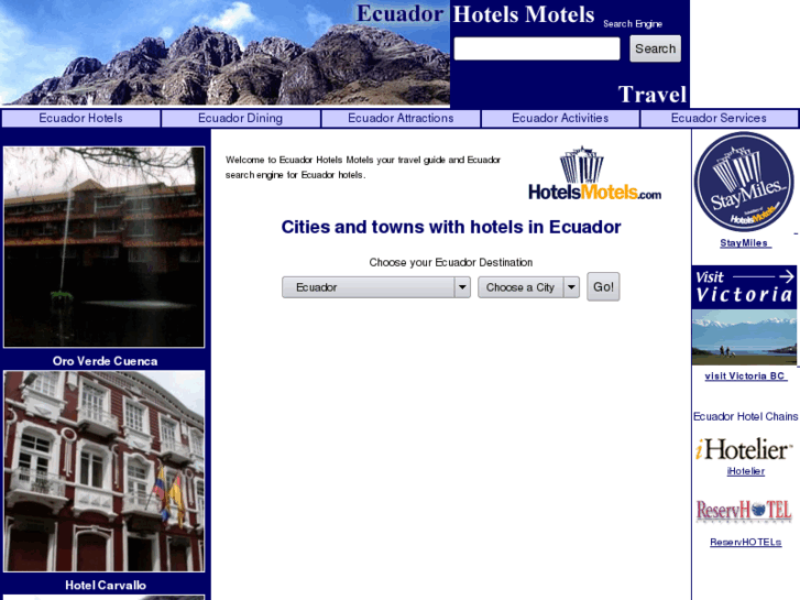 www.ecuadorhotelsmotels.com