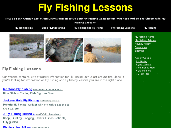 www.flyfishinglessons.org