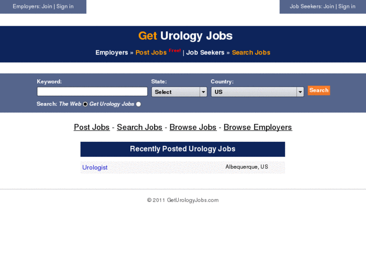 www.geturologyjobs.com