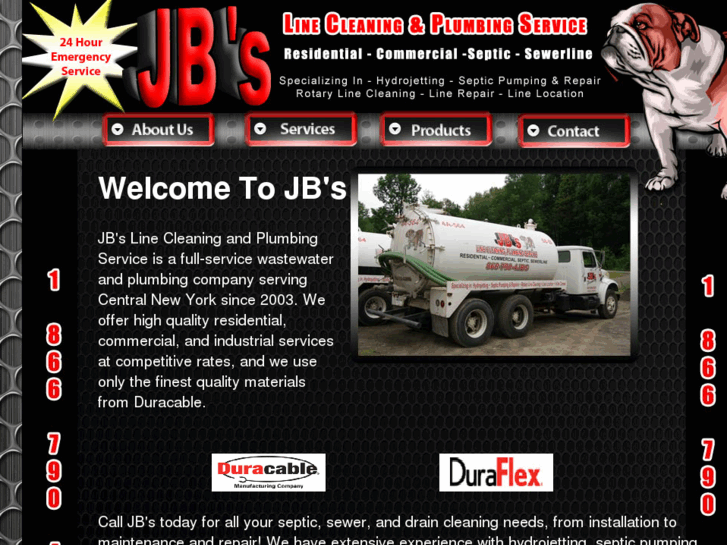 www.jbslinecleaningandplumbing.com