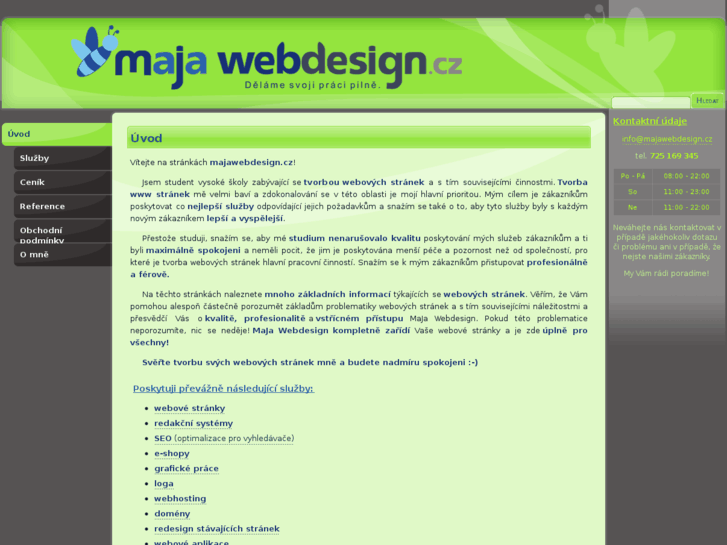 www.majawebdesign.cz