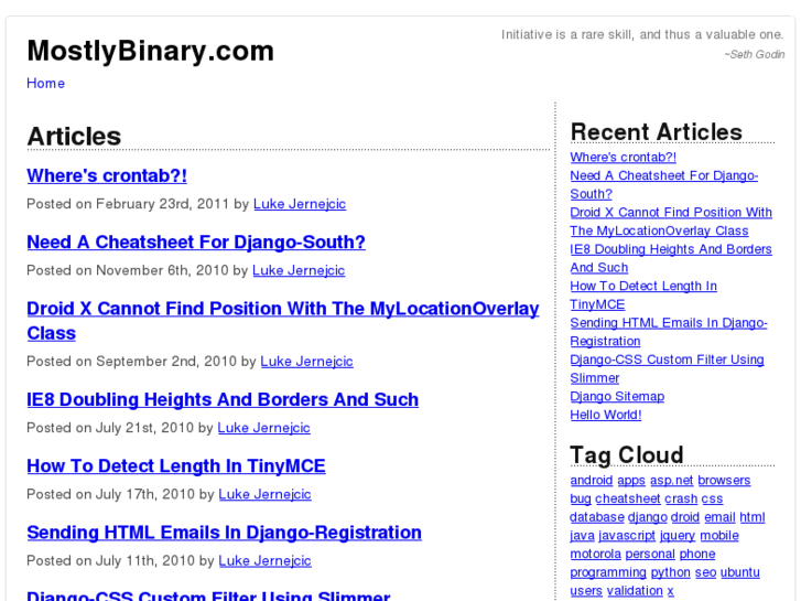 www.mostlybinary.com