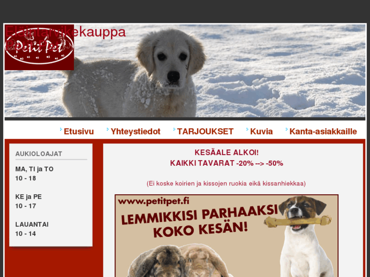 www.petitpet.fi