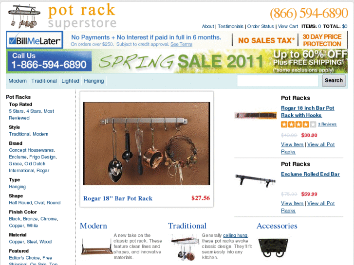 www.pot-rack-superstore.com