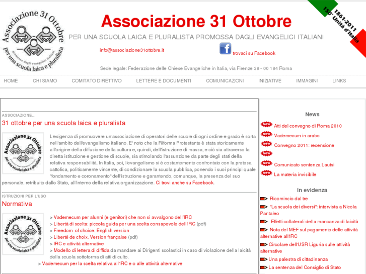 www.associazione31ottobre.it