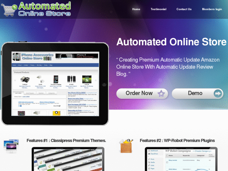 www.automatedonlinestore.com