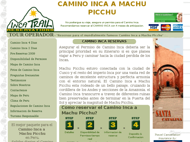 www.caminoincareservas.com