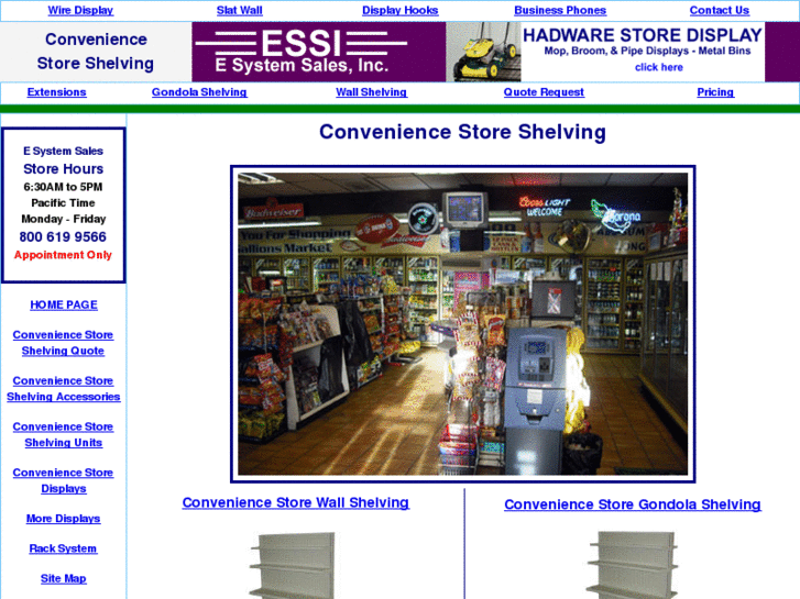 www.conveniencestoreshelving.com