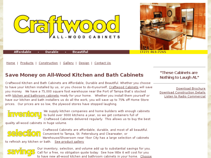 www.craftwoodcabinets.com