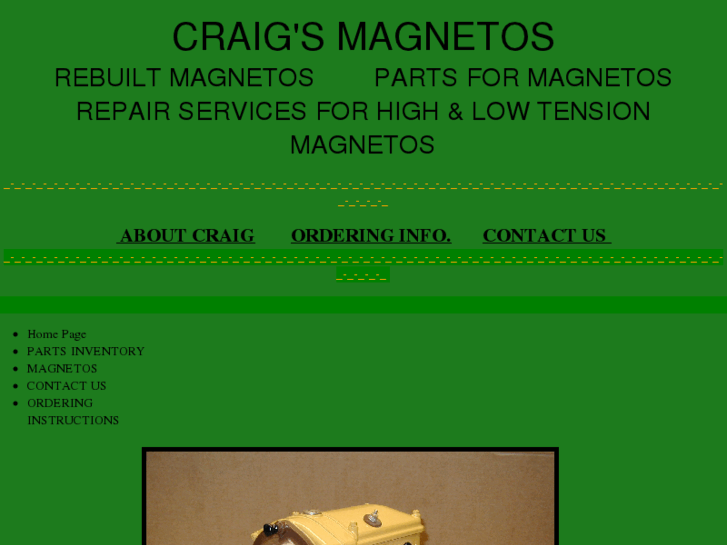 www.craigsmagneto.com