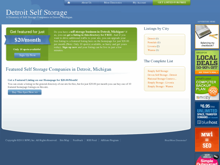 www.detroitselfstoragedirectory.com