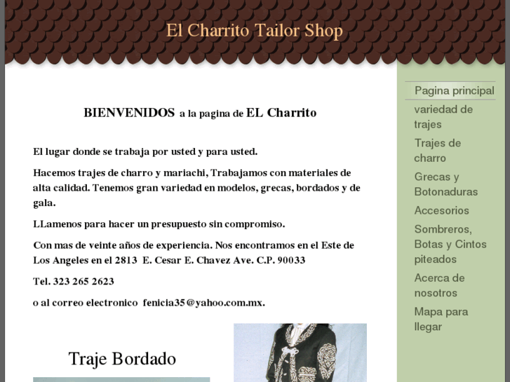 www.elcharritotailorshop.com