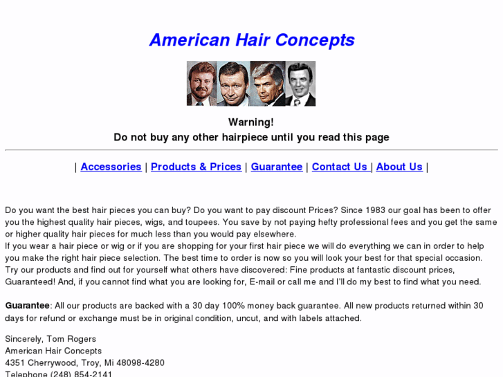 www.hairpiece-toupee-wig.com