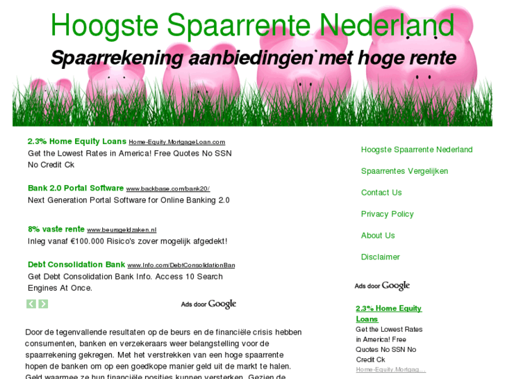 www.hoogstespaarrentenederland.com