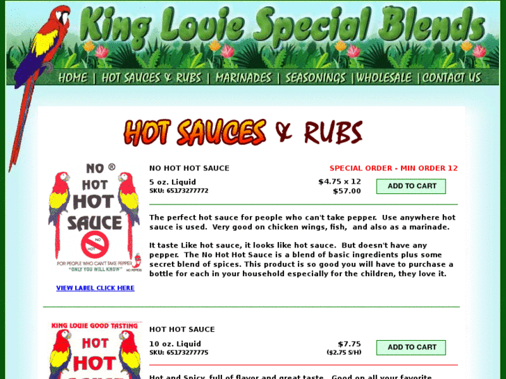 www.kinglouiehotsauce.com