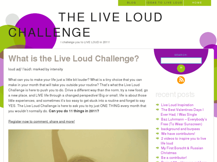 www.liveloudchallenge.com