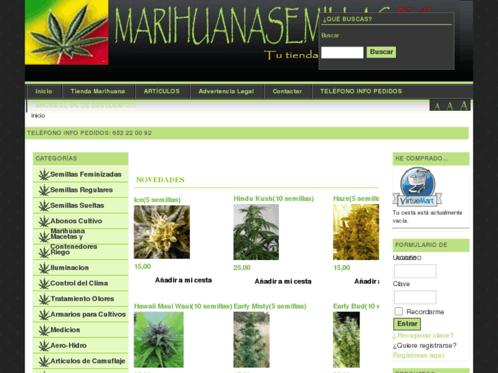 www.marihuanasemillas.es