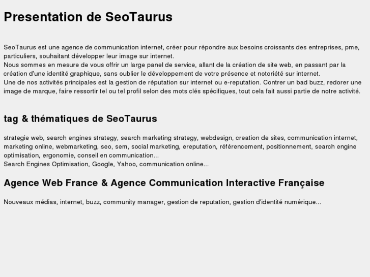 www.seotaurus.com