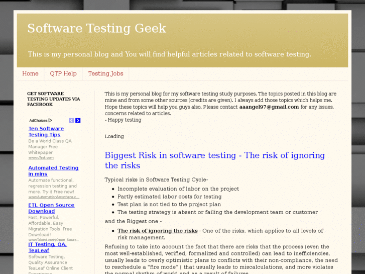 www.softwaretestinggeek.com