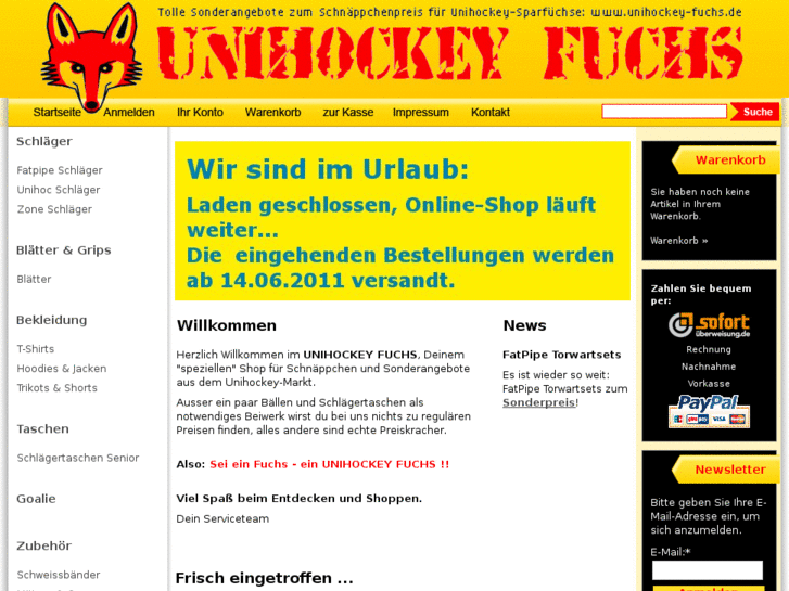 www.unihockey-fuchs.de