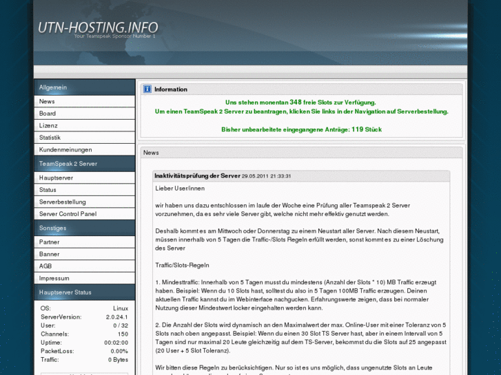 www.utn-hosting.info