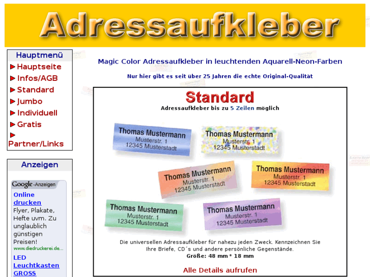 www.adressaufkleber.de