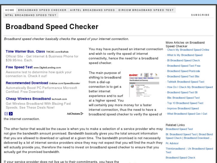 www.broadbandspeedchecker.info