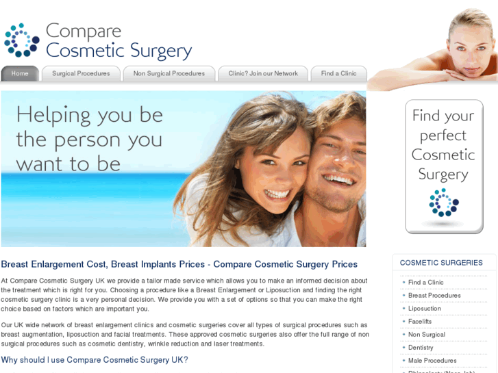 www.comparecosmeticsurgeryuk.co.uk