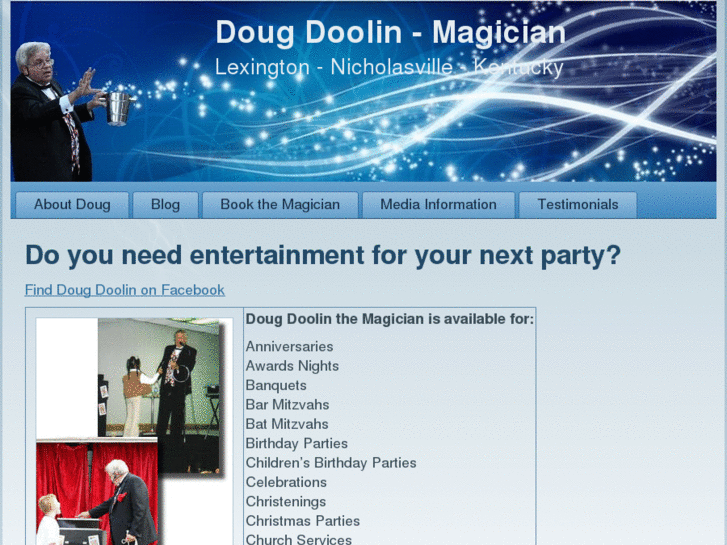 www.dougdoolinmagician.com